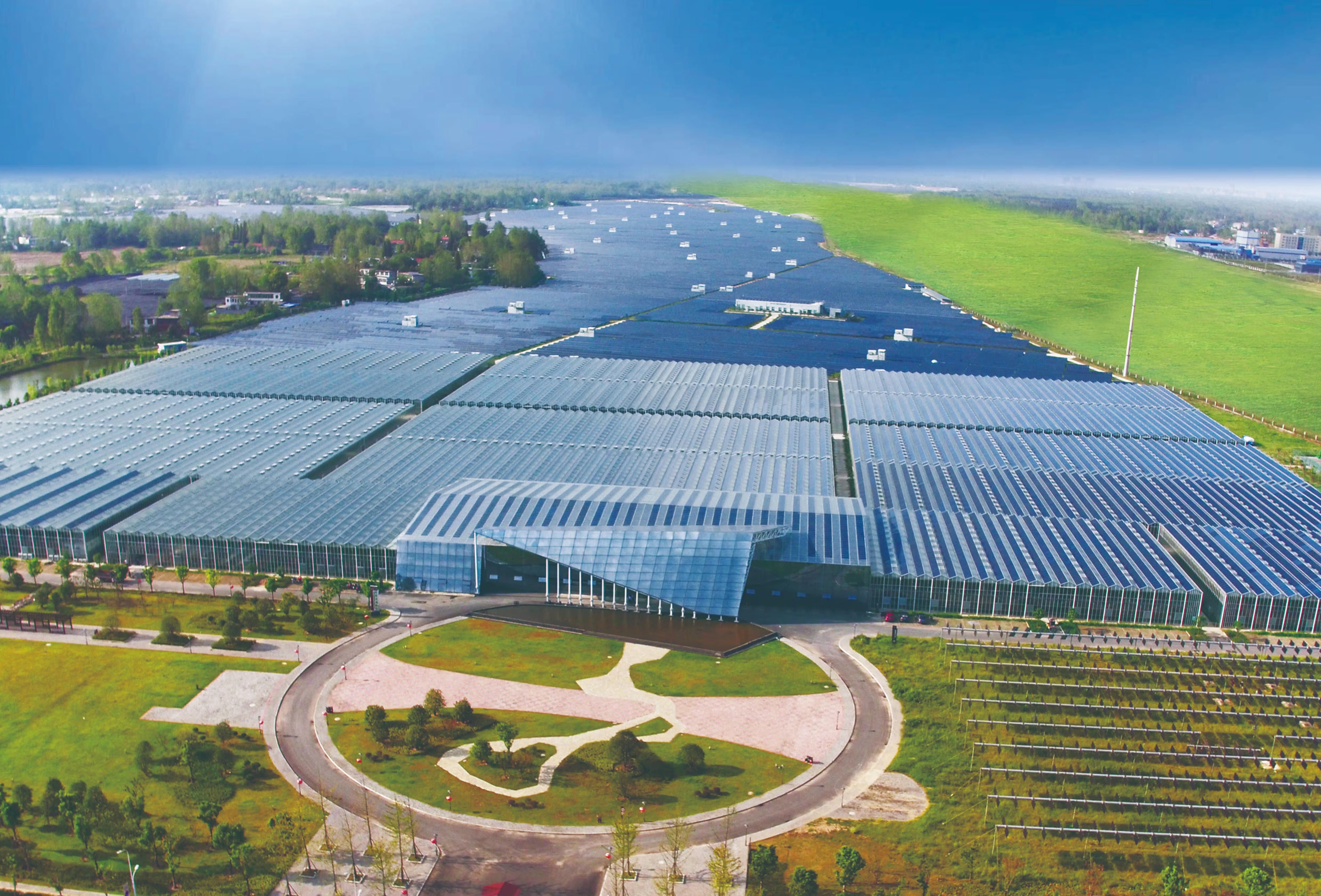 Xinyi Energy Group’s Headquarters with large solar and battery storage